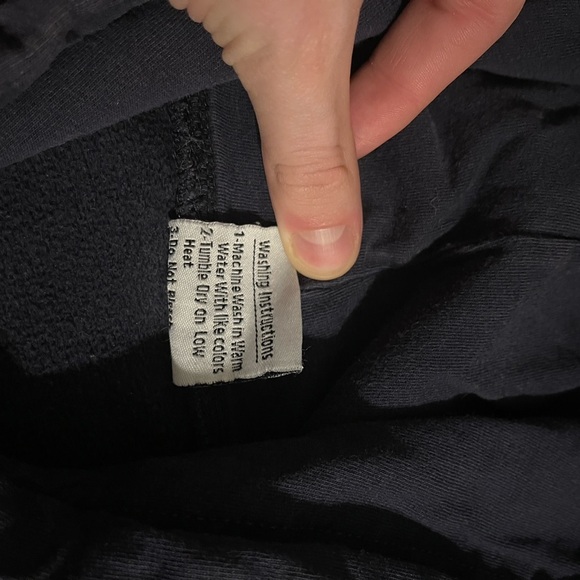 U.S. Air Force Navy Blue and Gray Pullover Drawstring Hoodie - Picture 6 of 10